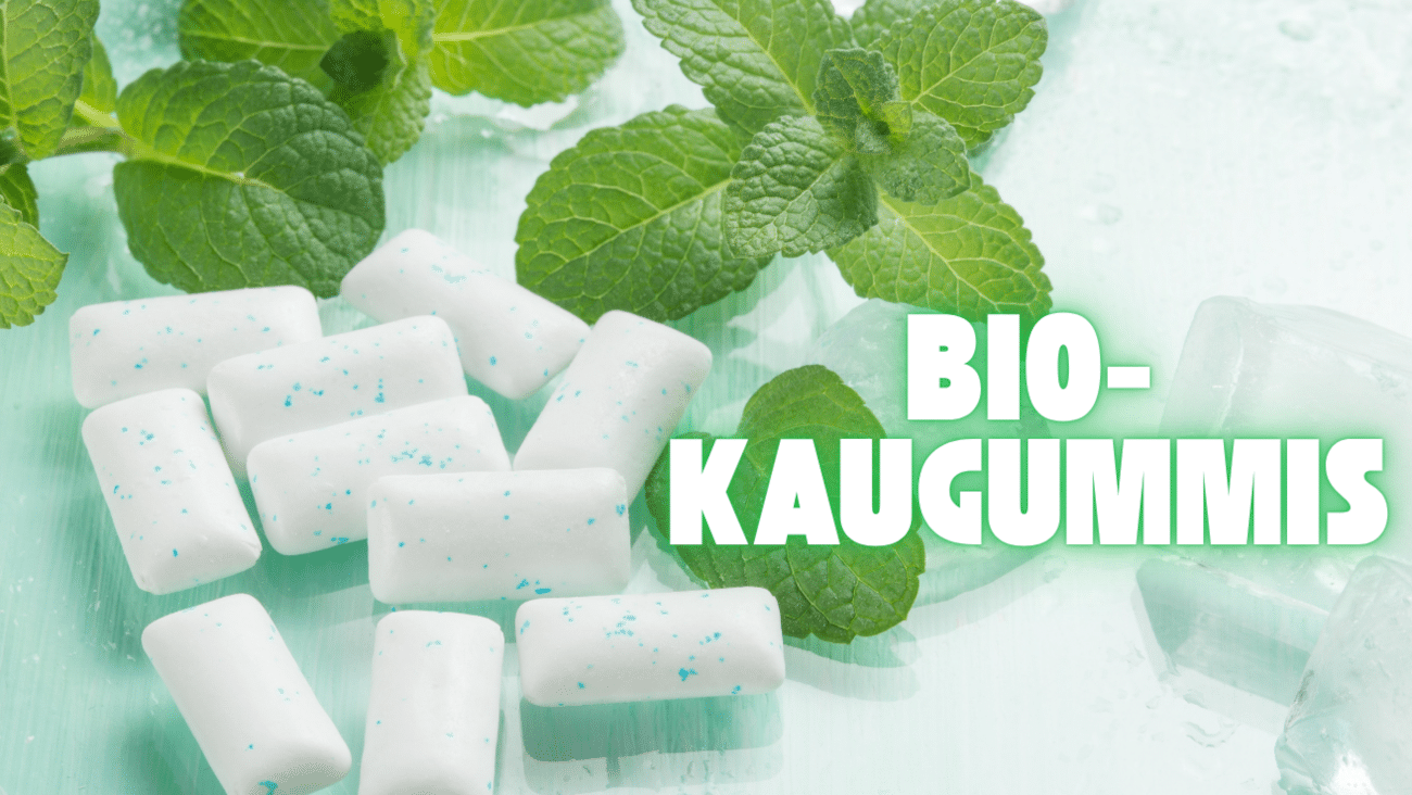 Gesunde Bio-Kaugummis ohne Erdöl + Plastik kaufen