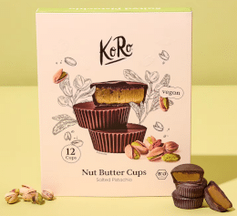 KoRo Bio-Nussbutter Cups als vegane Geschenkidee für Kollegen und Kunden