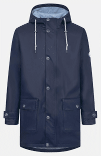 Klassischer Friesennerz in Dunkelblau ohne PFC/PFAS