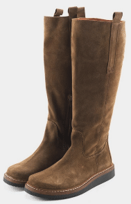 Nature Footwear handgefertigte Damen-Stiefel in Oliv