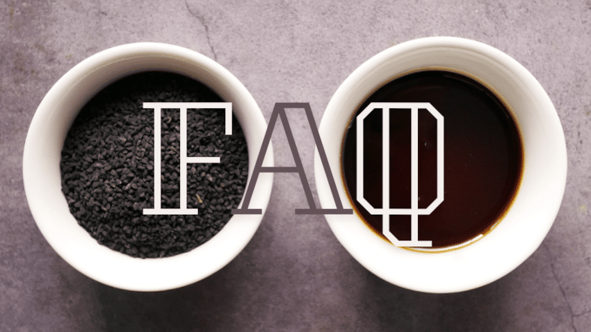 FAQ | Häufige Fragen zu Bio-Schwarzkümmelöl