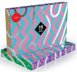 Nachhaltiger Adventskalender für Erwachsene mit Fairtrade-Kaffee in Bio-Qualität