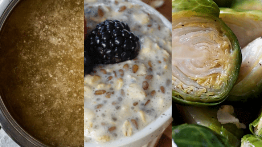 drei einfache, kostenlose Gerichte für die Restore Diät