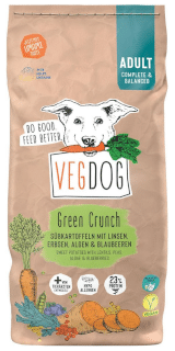 Purinarmes Hundefutter von Vegdog