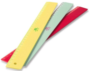 Lineal aus Biokunststoffe für die Schultüte