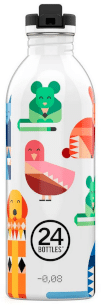Auslaufsichere Edelstahl-Trinkflasche für Kinder