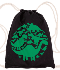 Turnbeutel mit Dinos