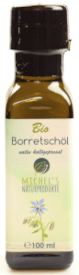 Empfehlung: kaltgepresstes Bio-Borretschöl von Michels Naturprodukte