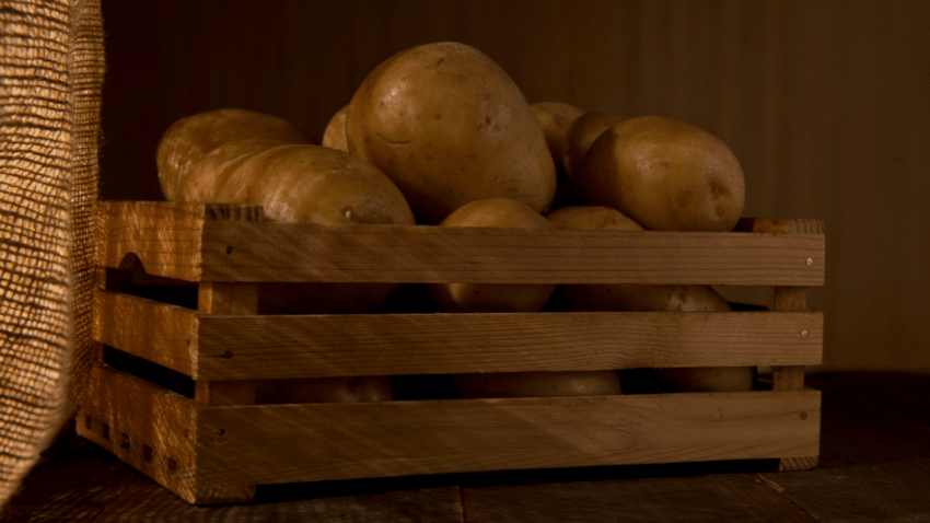 Tipps für die Lagerung von bunten Gourmetkartoffeln
