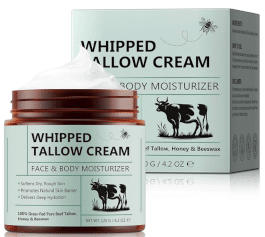 Produktempfehlung: aufgeschlagene Tallow-Creme mit Honig