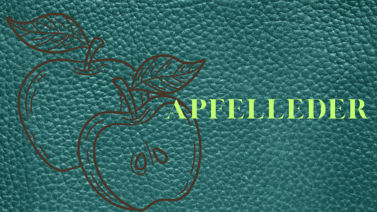 Dieser Artikel klärt faktenbasiert und neutral über den biobasierten, veganen LEderersatz aus/mit Apfelresten auf