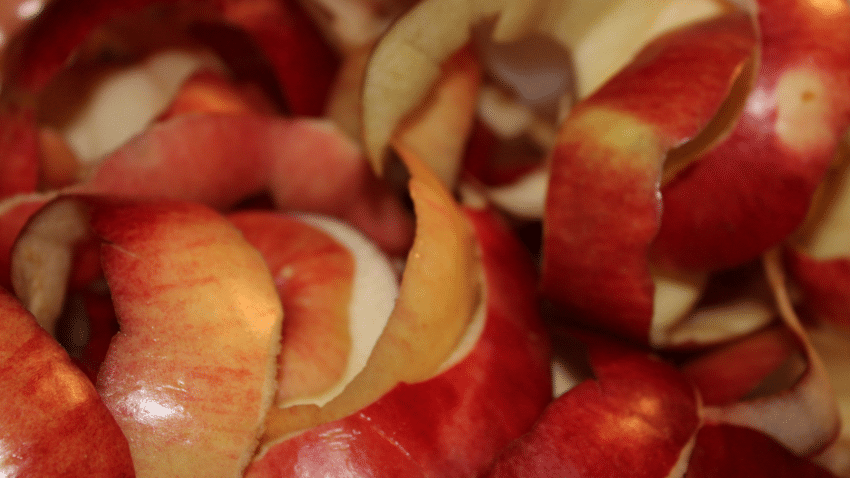 Herstellung von Apfelleder