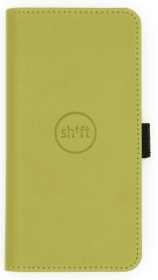 Grüne Handyhülle zum Aufklappen aus veganem Apfelleder