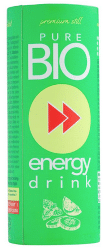 Empfehlung: Pure Bio Energy Drink Limette-Minze-Gurke