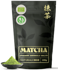 Hochwertiges Bio-Matcha-Pulver (Zeremonienqualität)