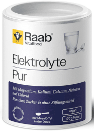 Natürliches Elektrolyt-Pulver ohne Zucker + ohne Süßungsmittel