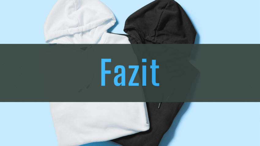 Fazit zum Thema: Die besten Online Shops für nachhaltige Männerkleidung