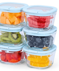 Frischhaltedosen aus Glas mit Glasdeckel | Econovo