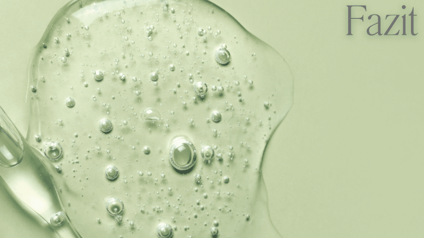 Fazit zum Thema biobasierte Glycolsäure und zu fünf empfehlenswerten Produkten