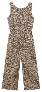 EcoVero Jumpsuit mit Leo-Muster