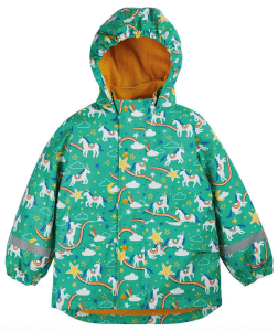 Frugi Kinder Regenjacke aus Post-Consumer-Polyester