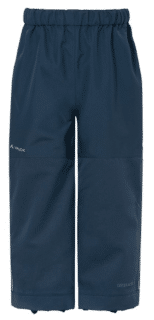 Dunkelnblaue Matschhose für Kinder von Vaude in Dunkelblau ohne PFAS