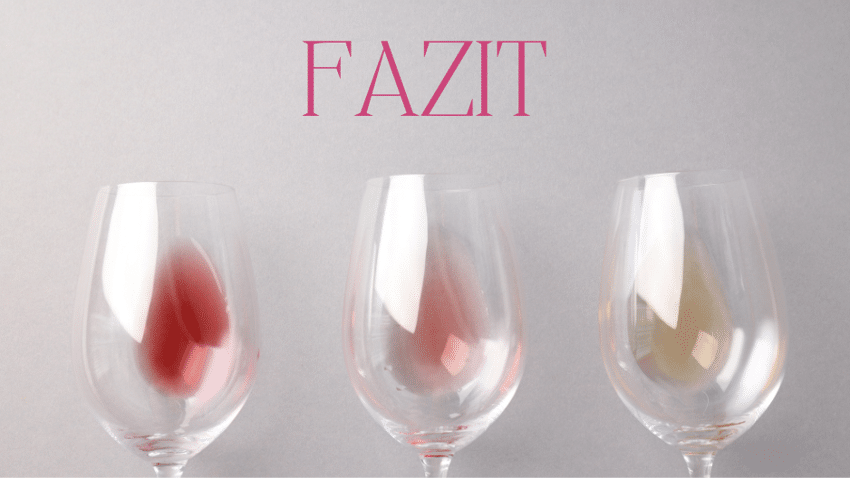 Fazit | Welcher Wein ist bei Histaminintoleranz am besten verträglich?