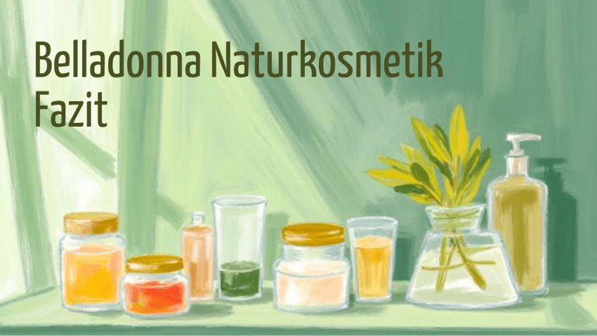 Empfehlung und Fazit zu Belladonna Naturkosmetik