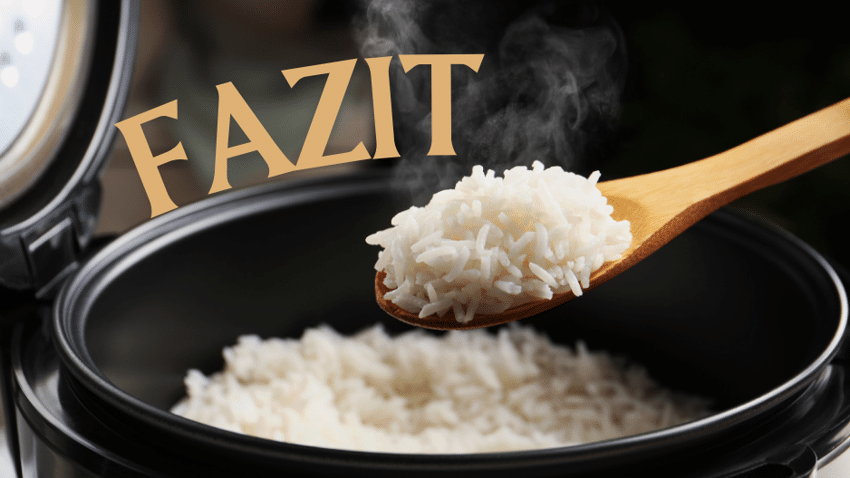 Fazit: Welcher PFAS-freie Reiskocher ist der beste?