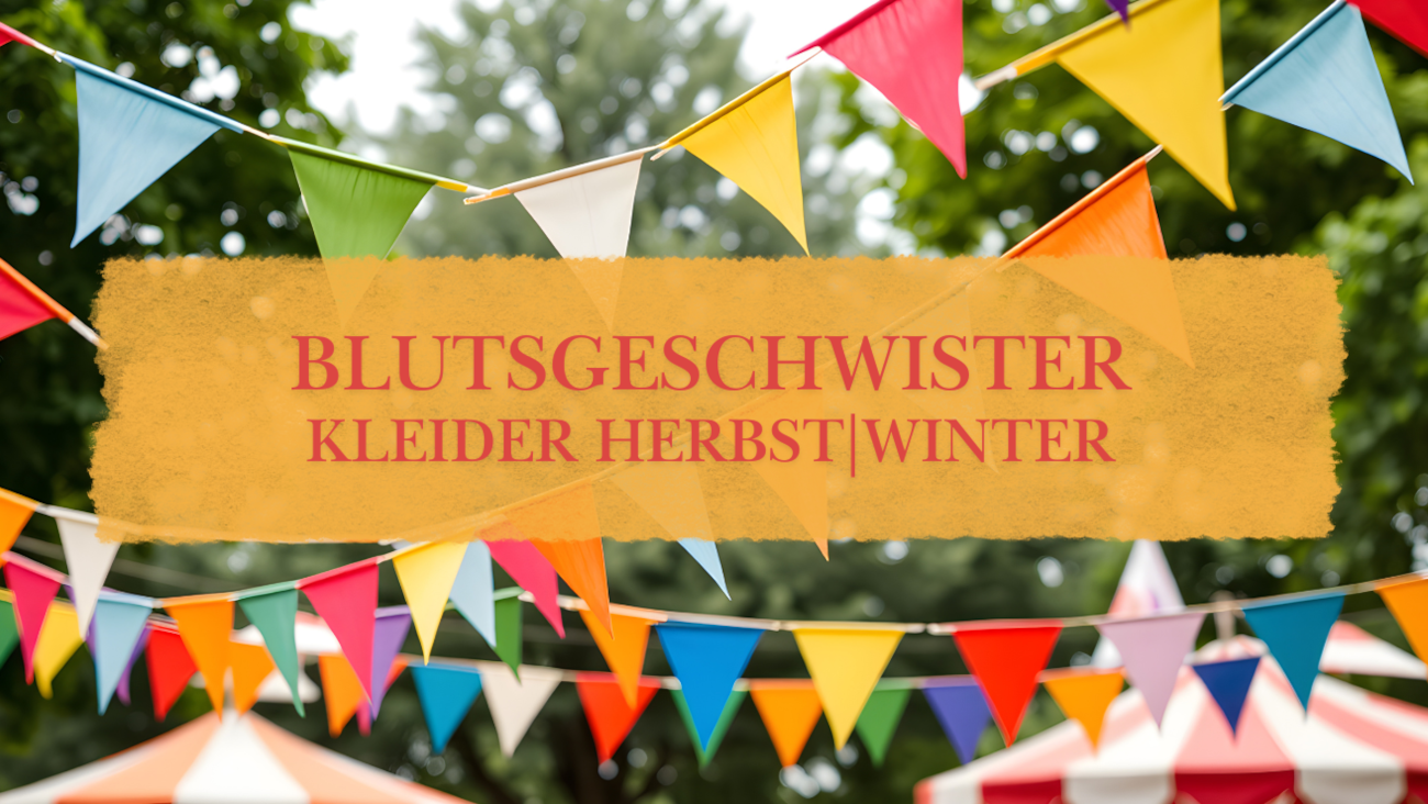 Blutsgeschwister Kleider für Herbst + Winter | 6 besondere Modelle