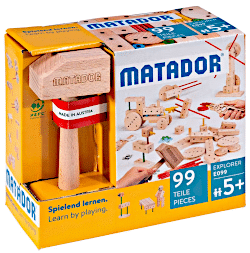 Matador Explorer | Holzbaukasten mit Hammer + Zange