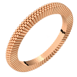 Romantic Breeze | Schlichter Ring in Rosegold + ohne Stein