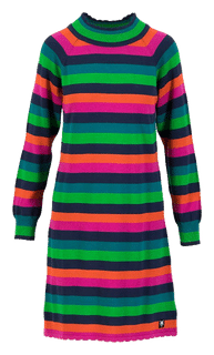 Bunt geringeltes/gestreiftes Kleid von Blutsgeschwister