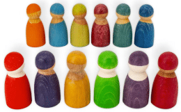 GRIMM’S Regenbogenfreunde | 12 Figuren für eigene Geschichten