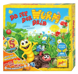 Da ist der Wurm drin | Erstes Brettspiel ab 4 Jahren