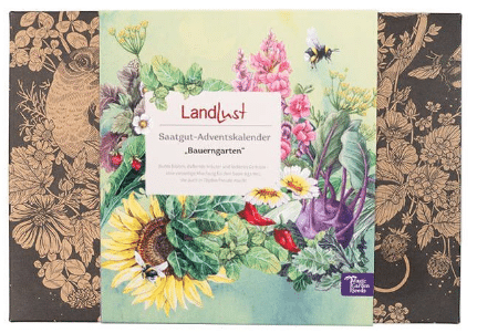 Landlust Saatgut-Adventskalender Bauerngarten