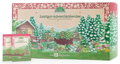 Saatgut Adventskalender von Die Stadtgärtner