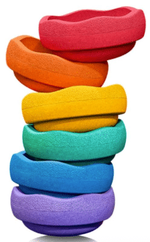 Stapelstein Original Mini Rainbow | Klein, leicht + vielseitig