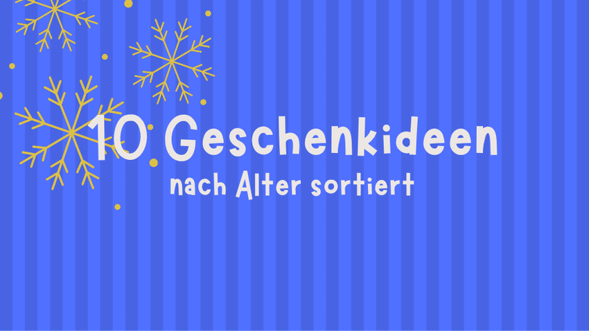 Nachhaltige Weihnachtsgeschenke für 9-, 10-, 11- und 12-Jährige | nach Alter sortiert